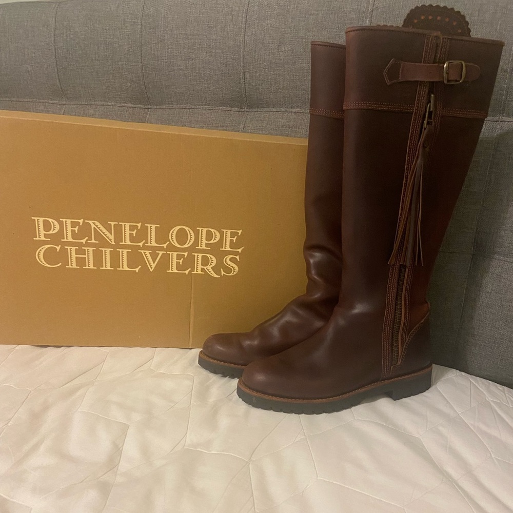 Authentic Penelope Chilvers Conker Boots - 38